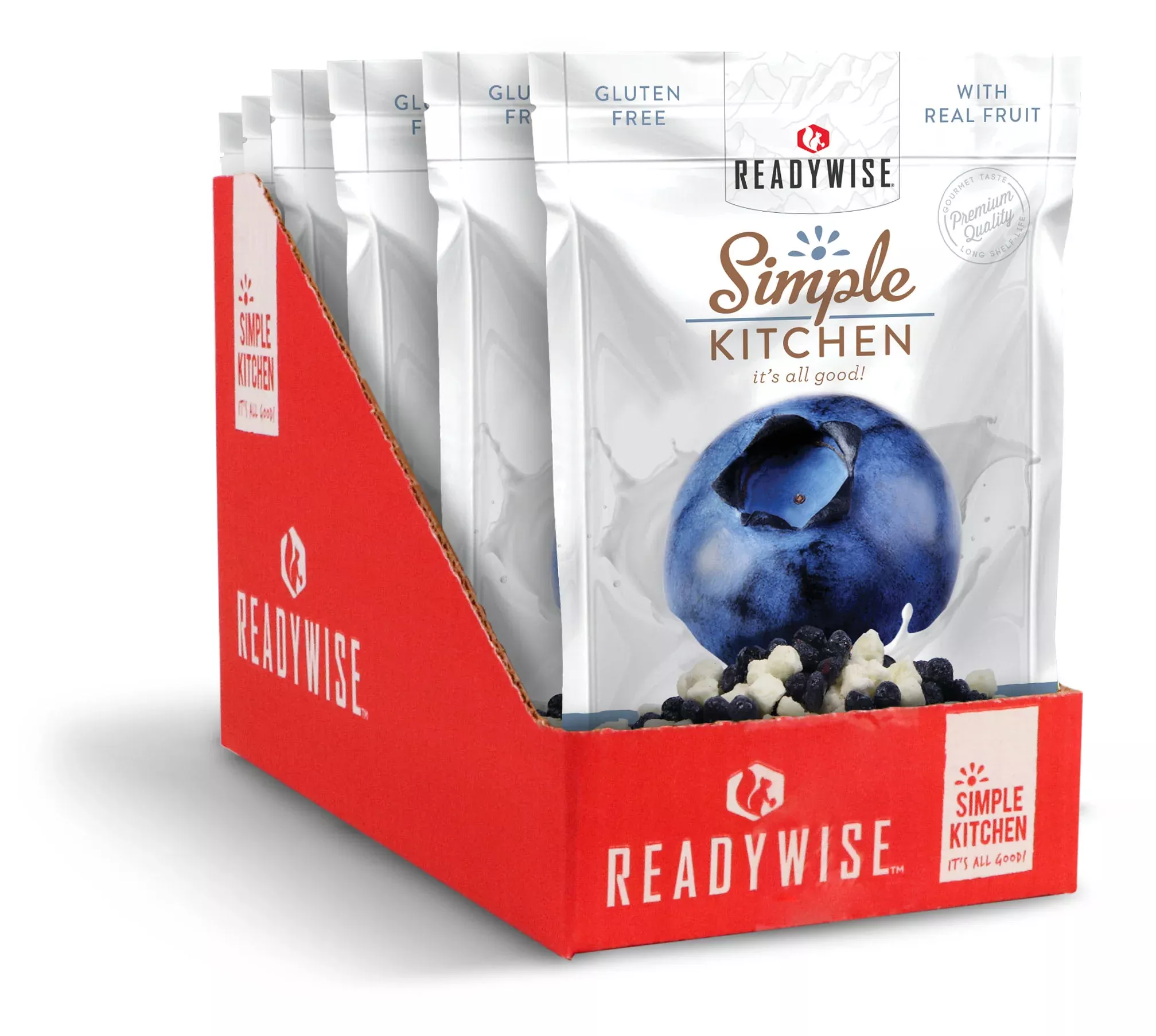 ReadyWise - Simple Kitchen Blueberries & Yogurt - 6 Pack