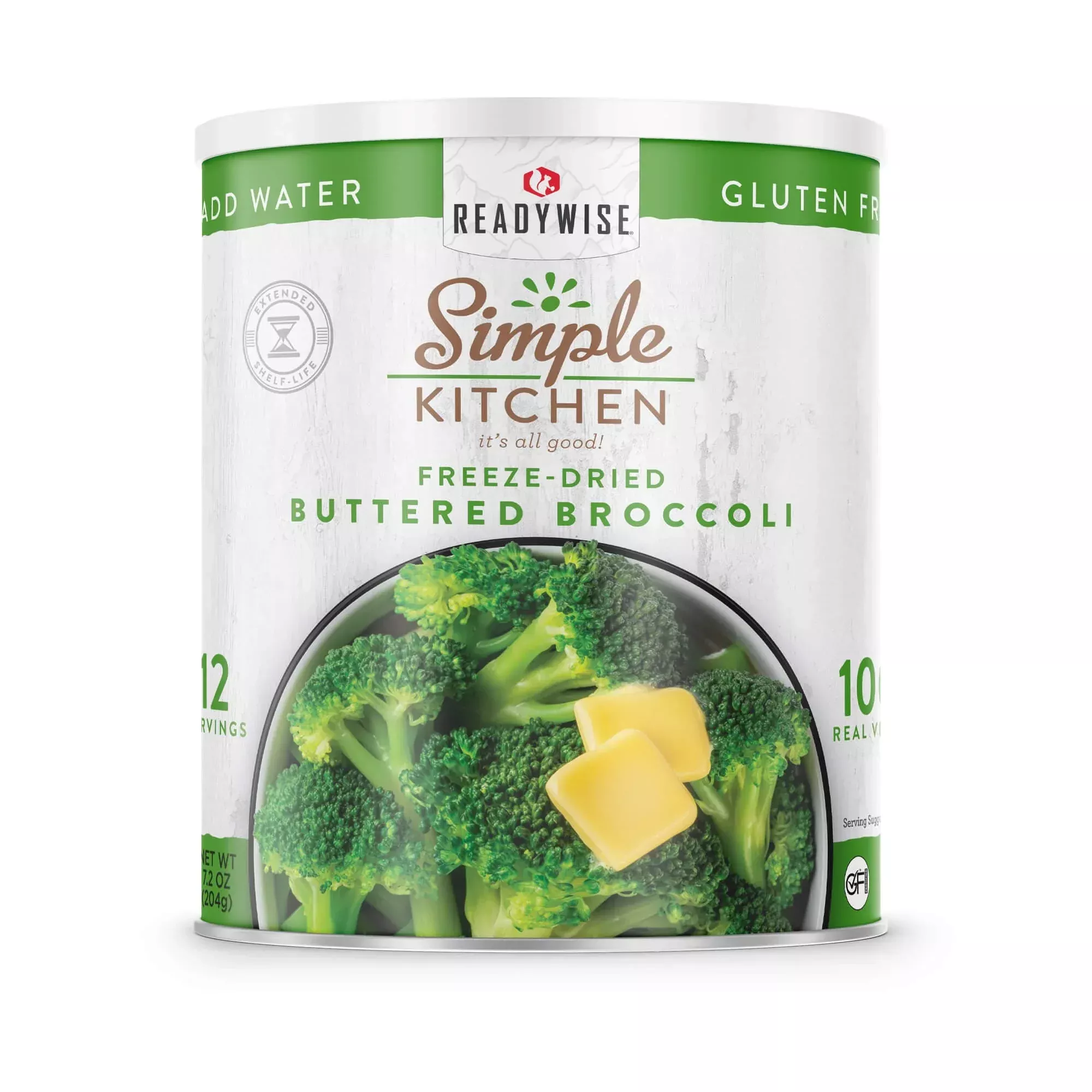 ReadyWise - Simple Kitchen Buttered Broccoli - 20 Serving Can