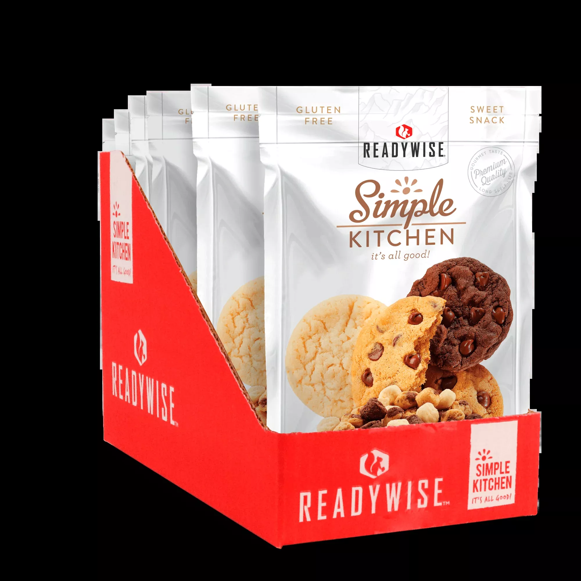 ReadyWise - Simple Kitchen Cookie Dough Medley - 6 Pack