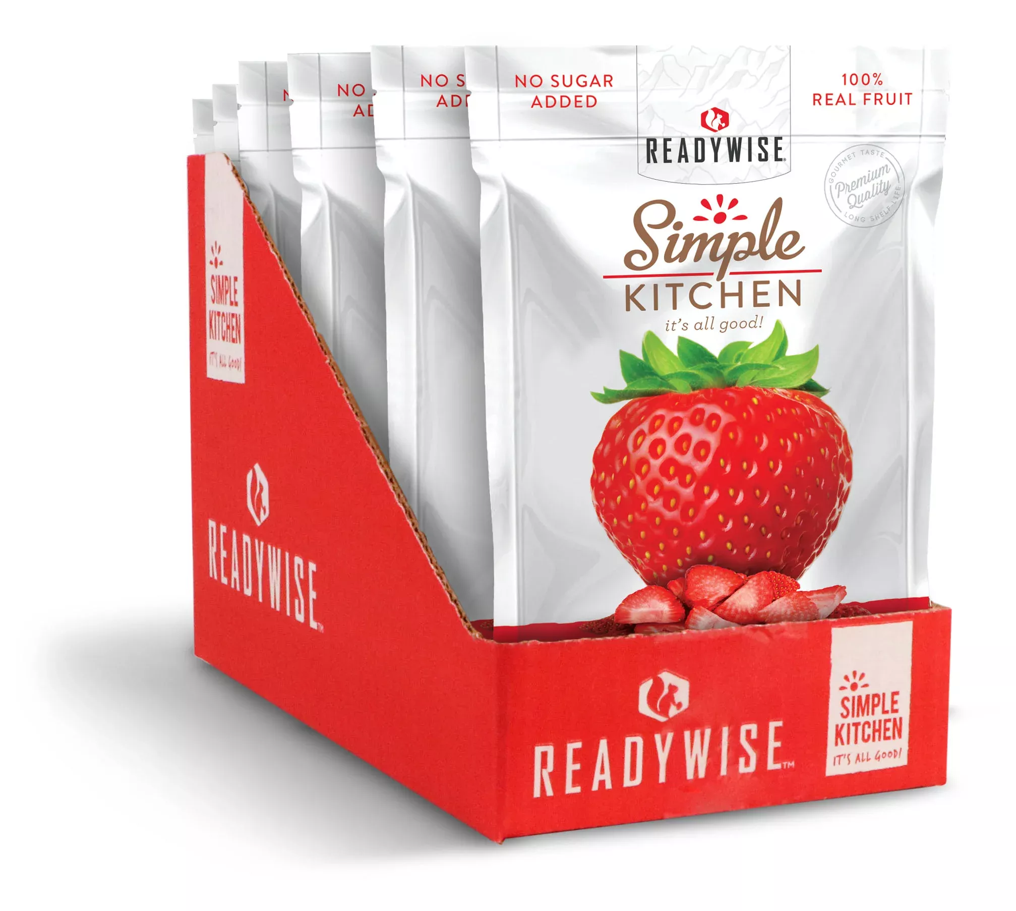 ReadyWise – Simple Kitchen Strawberries – 6 Pack
