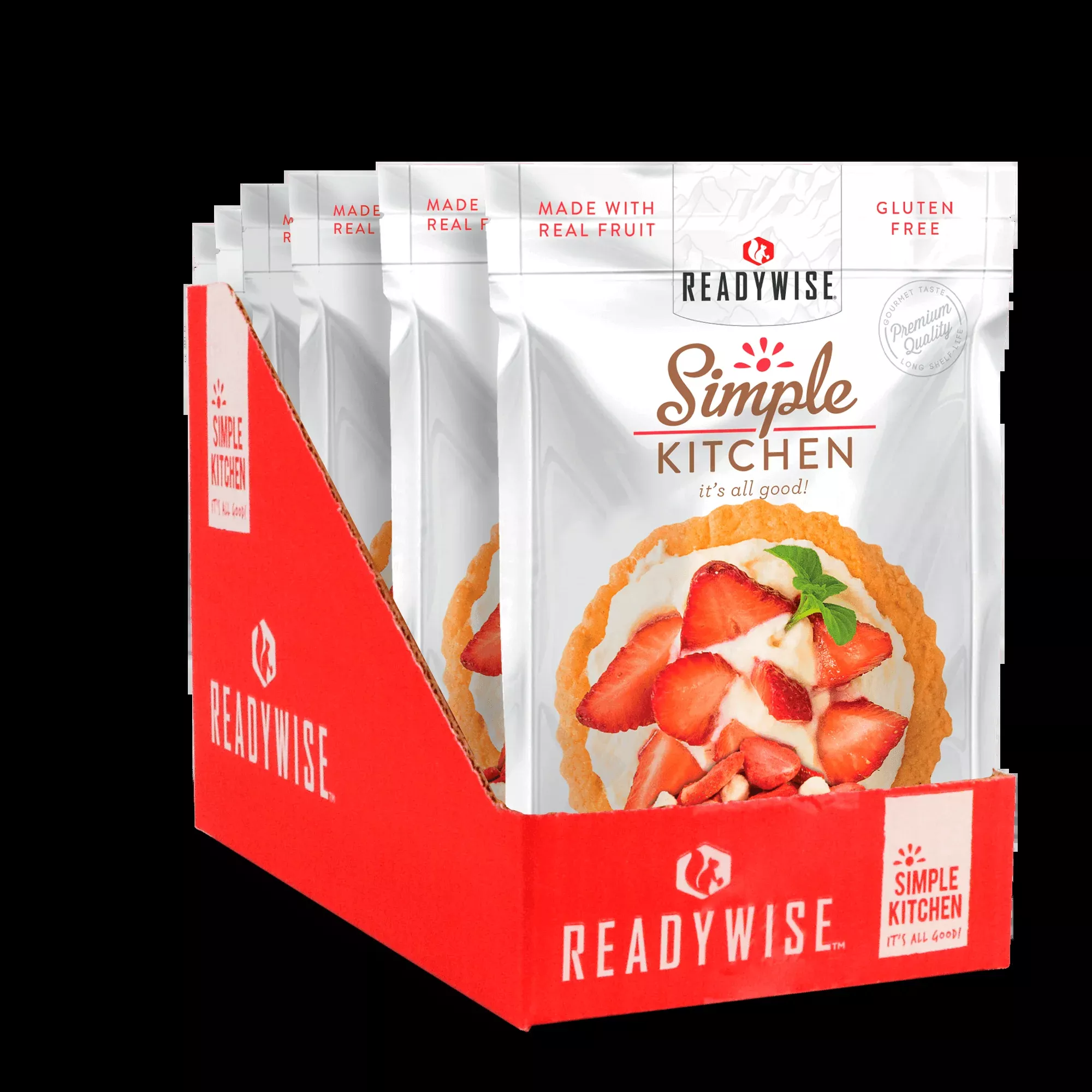 ReadyWise - Simple Kitchen Strawberry Yogurt Tart - 6 Pack