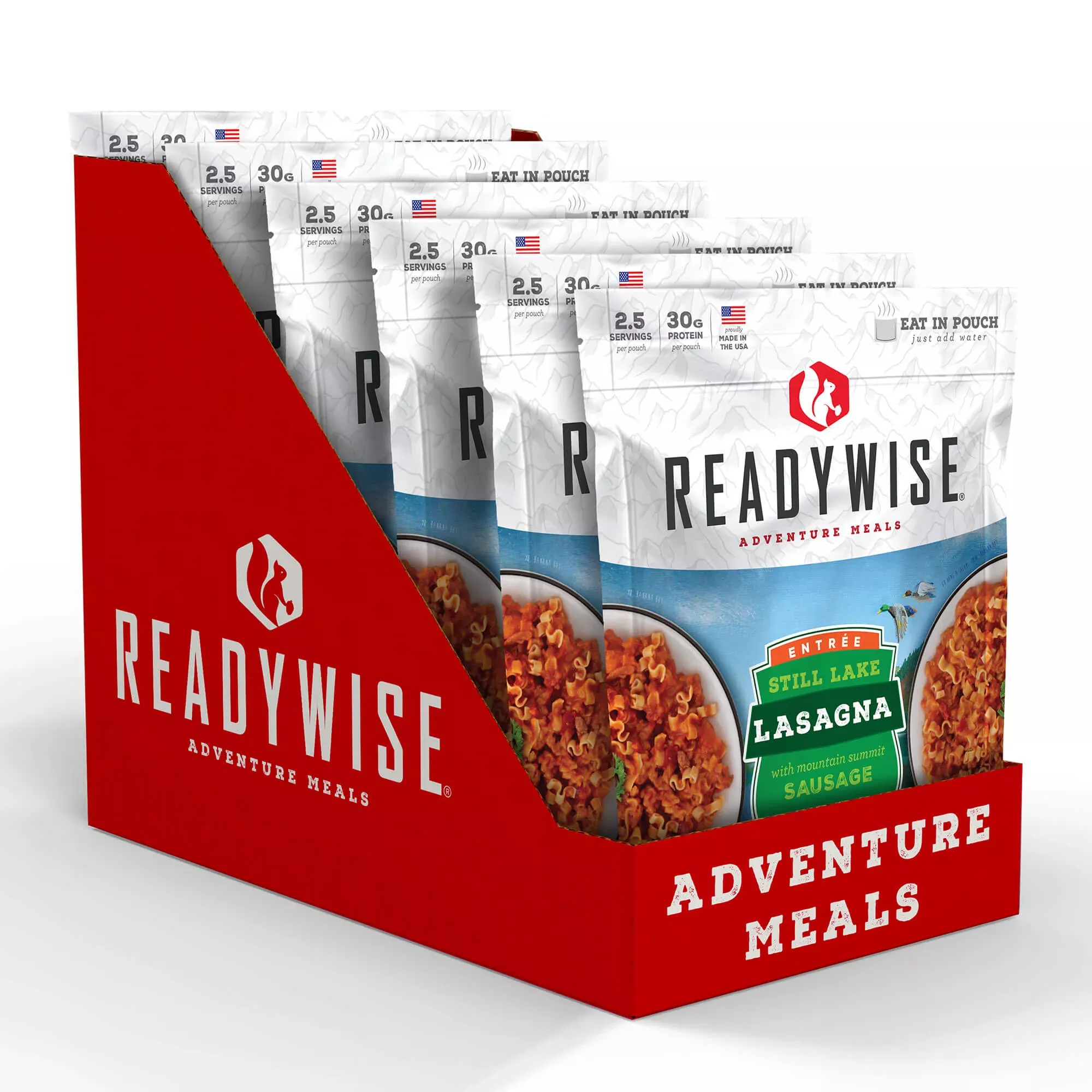 ReadyWise – Still Lake Lasagna with Sausage – 6 Pack