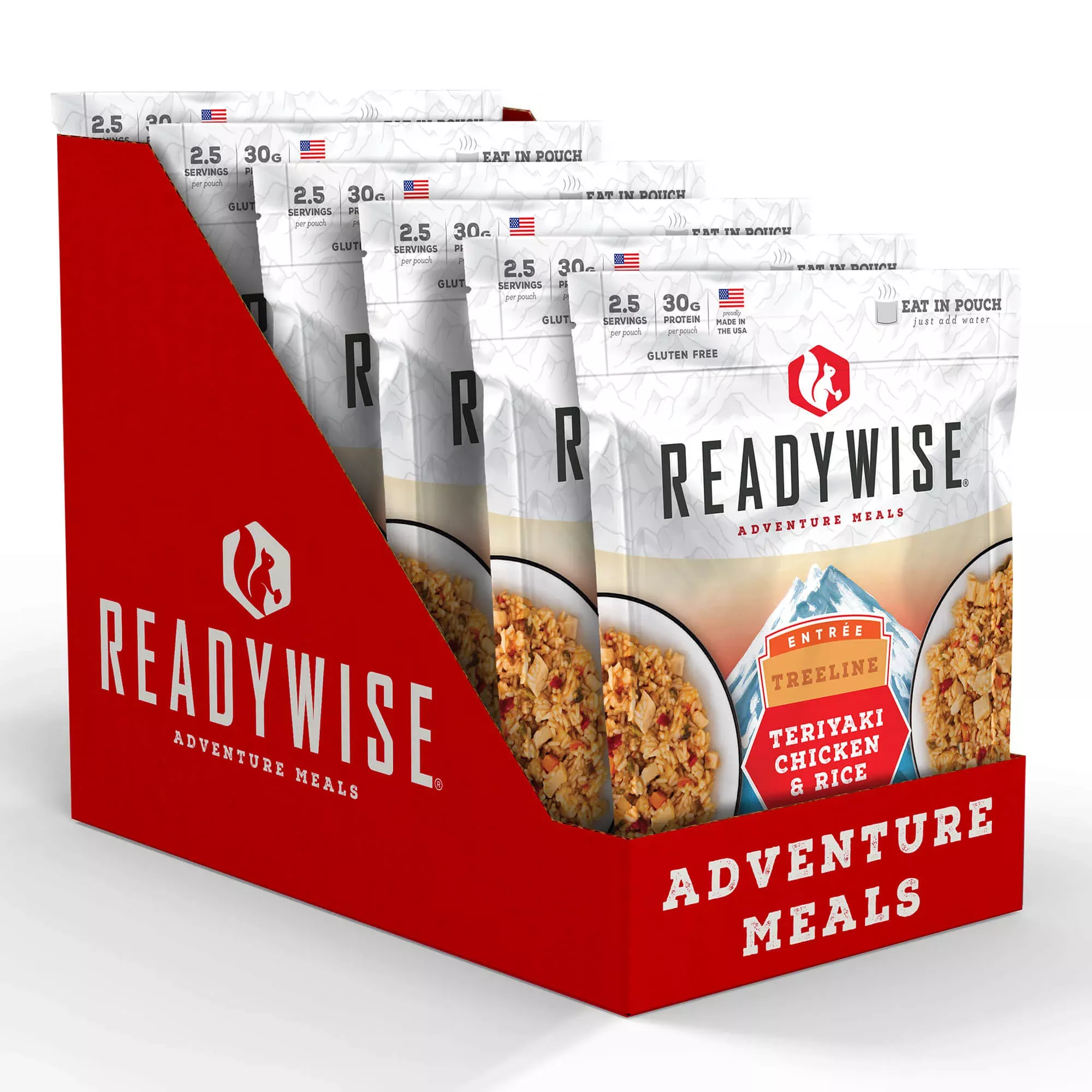 ReadyWise – Treeline Teriyaki Chicken & Rice – 6 Pack
