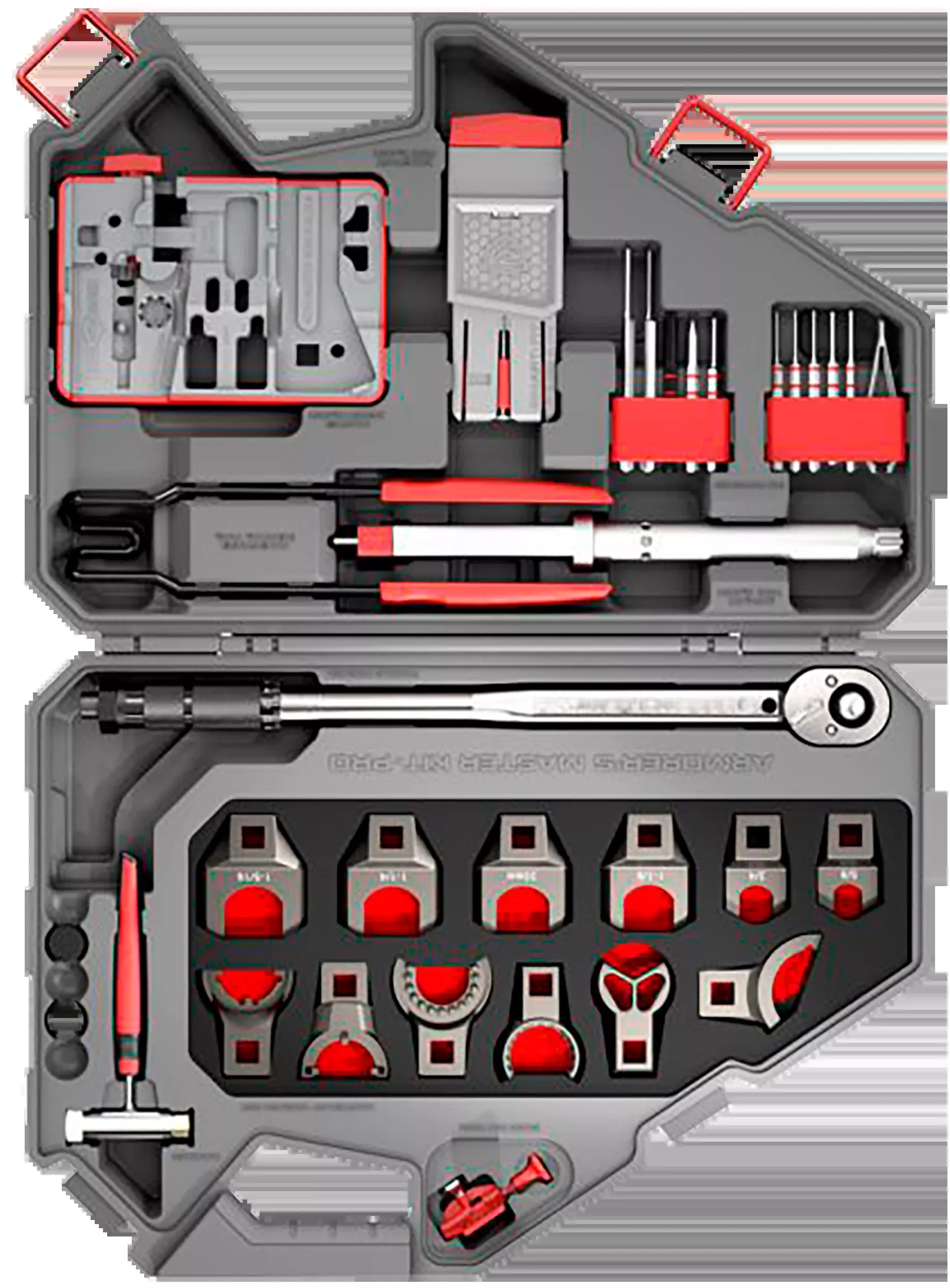 Real Avid Armorer’s Master Kit Pro for AR-15, Complete Tool Set with 10–150 foot‑pound Torque Wrench AVAMKPRO