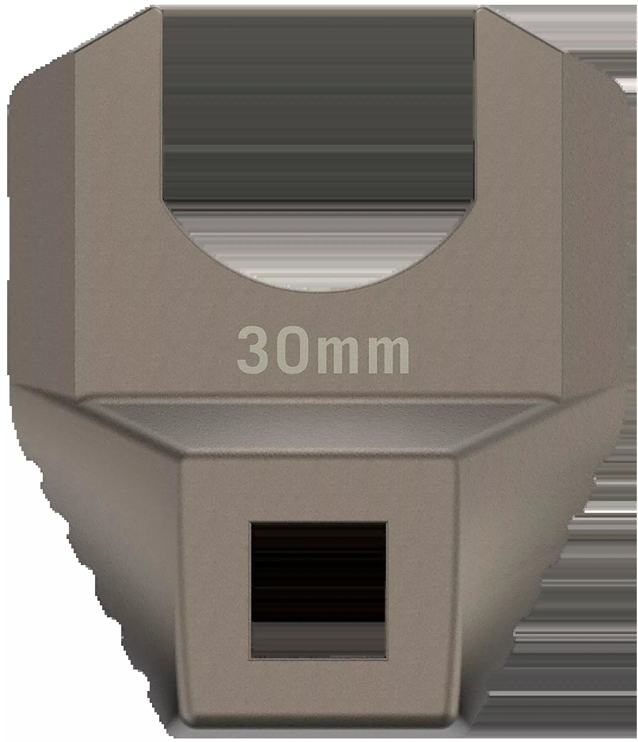 Real Avid Master-Fit 30mm Free-Float Barrel Nut Crowfoot Wrench, Titanium-Coated Stainless Steel AVMF30BNW
