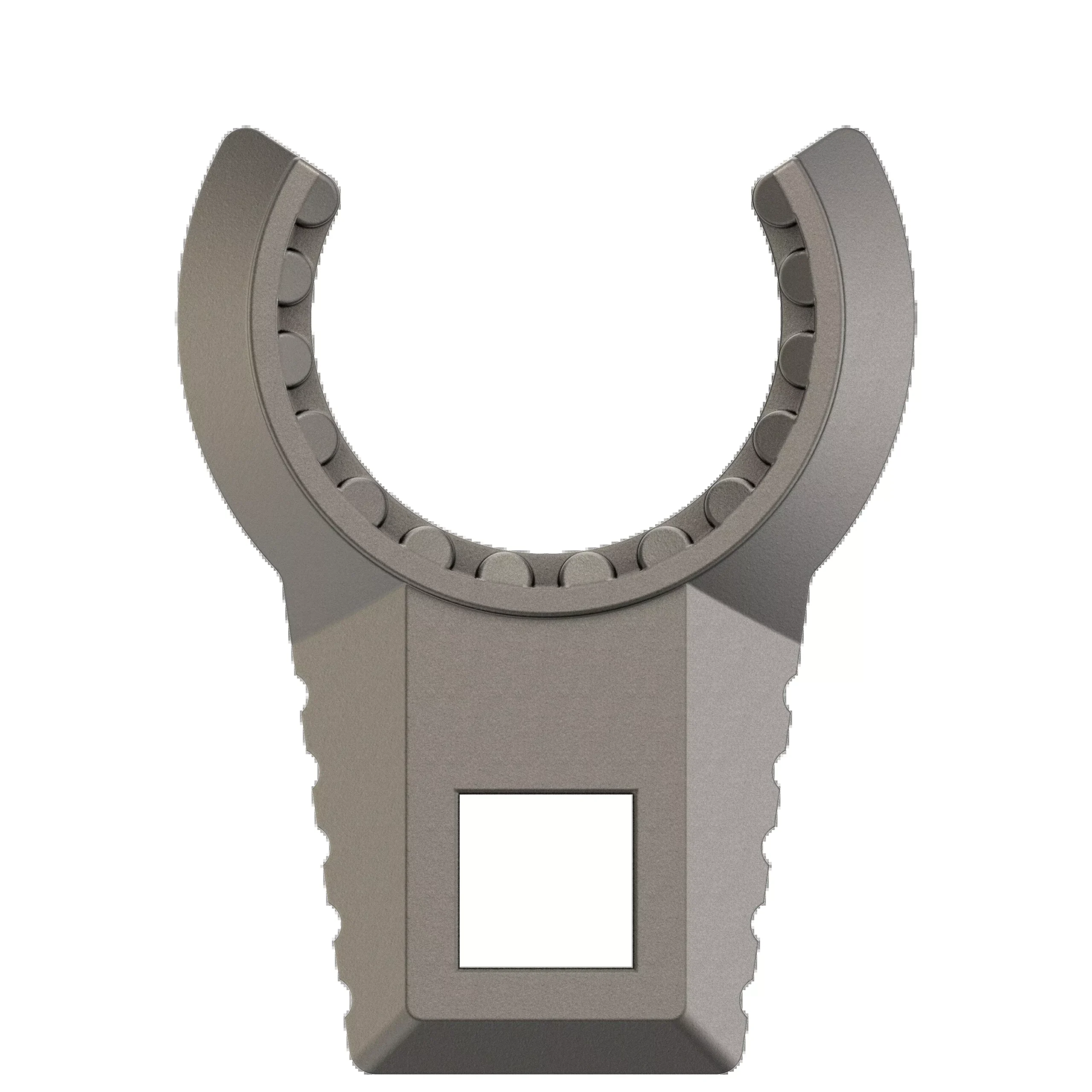 Real Avid Master-Fit Delta Ring Barrel Nut Crowfoot Wrench, Titanium-Coated Stainless Steel, AVMFDRBNW