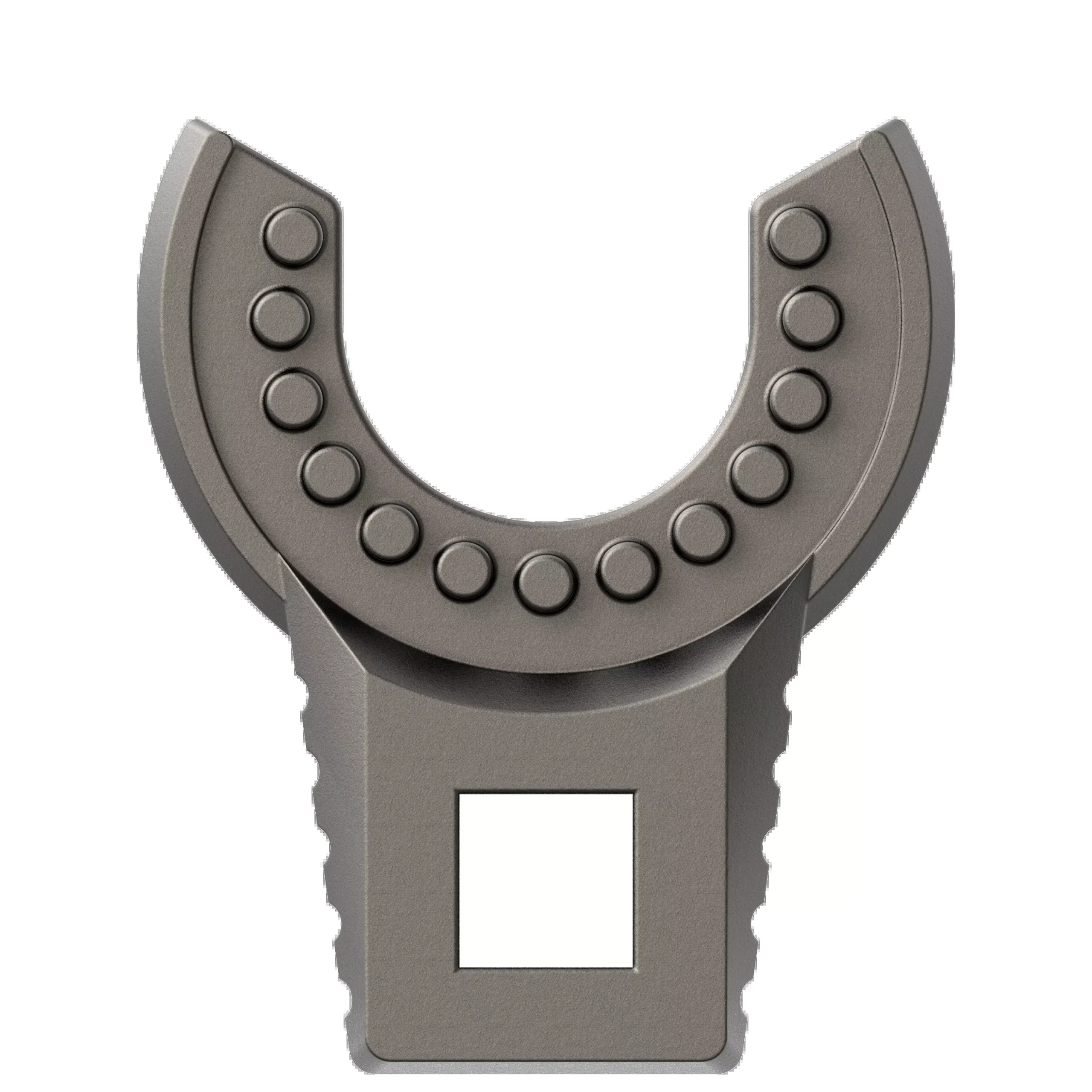 Real Avid Master-Fit Free-Float Barrel Nut Wrench for AR-15, Titanium-Coated Stainless Steel, AVMFFFBNW