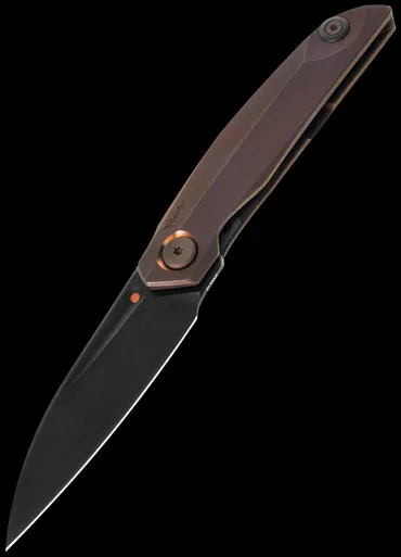 Reate Knives VK Anub Bronze Folding Knife