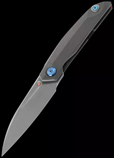 Reate Knives VK Anub Darkwashed Folding Knife