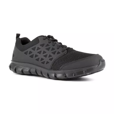 Reebok RB4035 Men's Sublite Cushion Work Athletic Shoes, Black
