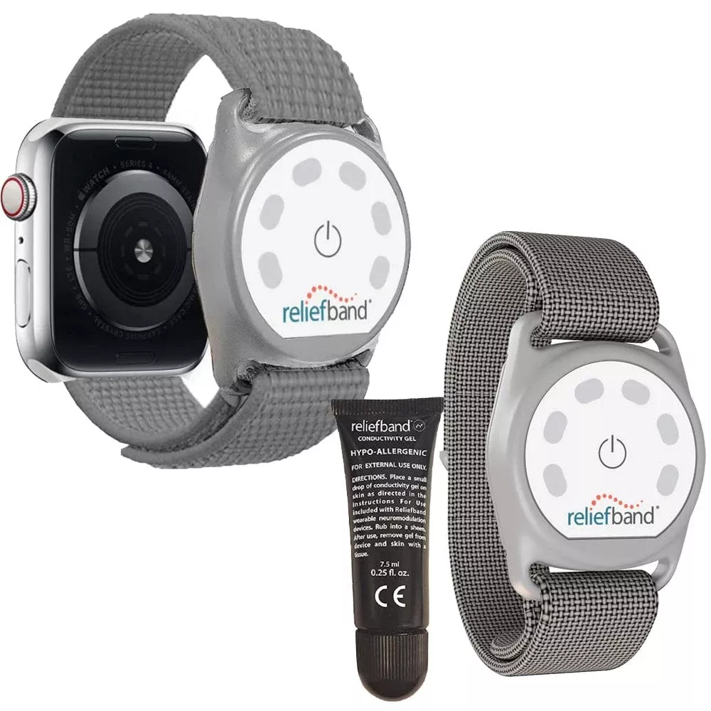 Reliefband Grey Sport Apple Bundle – Size XL