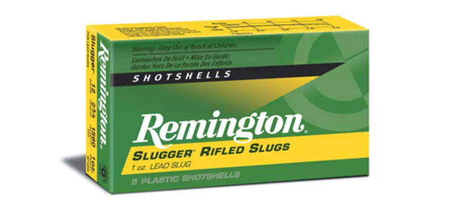 Remington  12 Ga 2 3/4 Slugger Rifled Slugs 5/Box