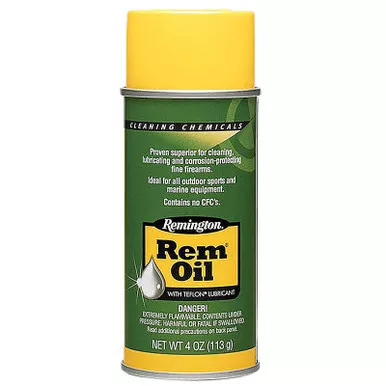 Remington Gun Spray Oil 4oz 26610