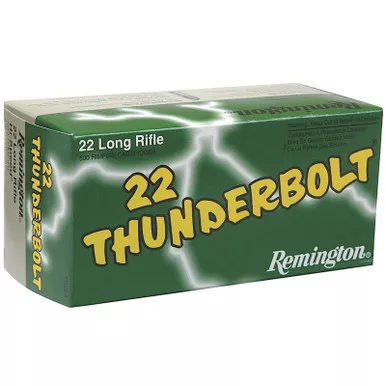 Remington TB22B Thunderbolt 22LR 40 GR RN 500 Rounds