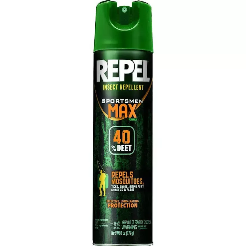 Repel Insect Repellent Sportsmen Max Formula 6.5 oz Aerosol