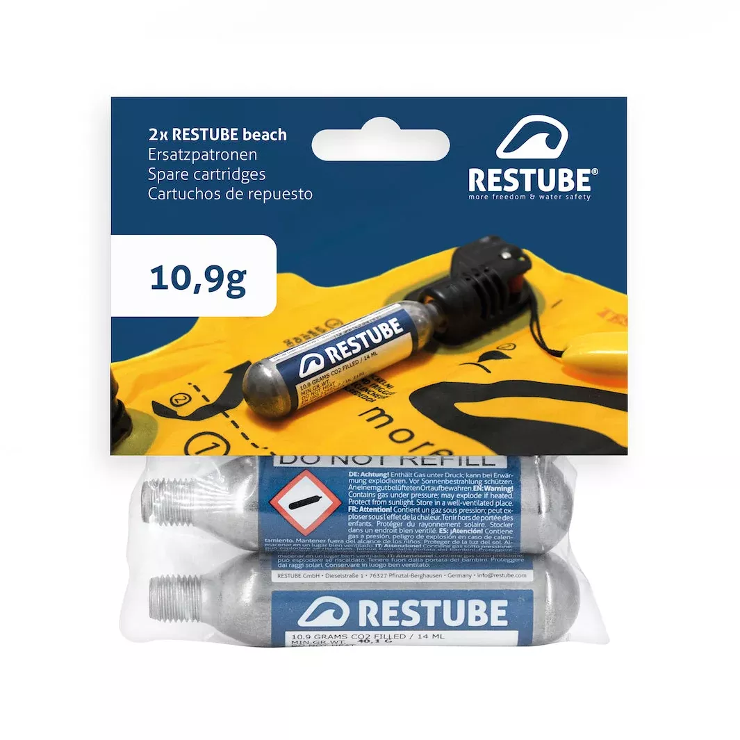 Restube CO₂ cartridges (10.9g)