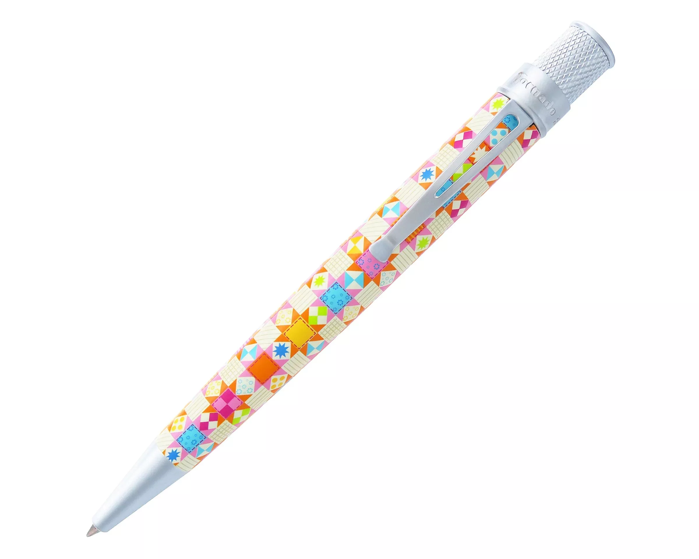 Retro 51 Tornado Vintage Metalsmith Patchwork Rollerball Pen