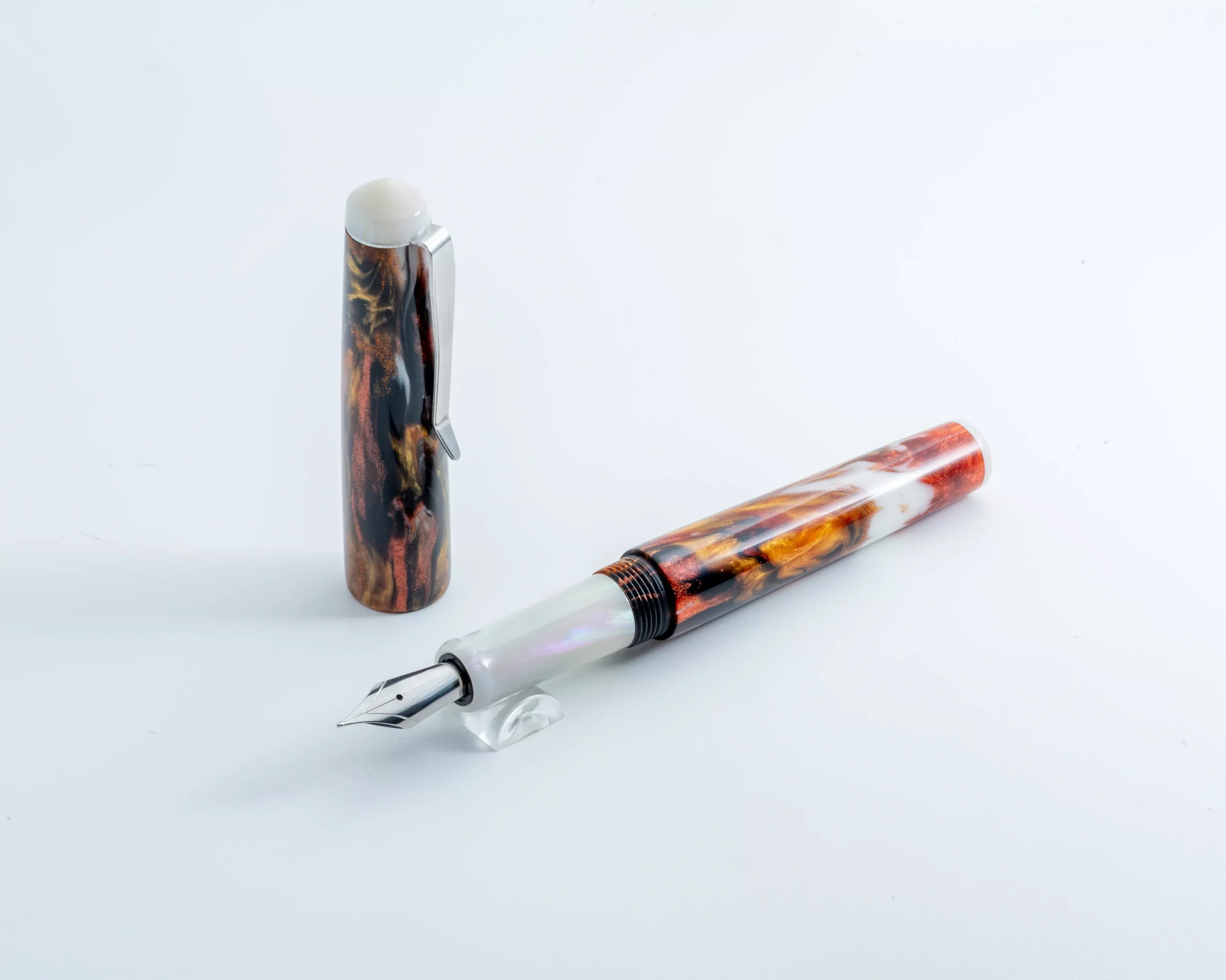 Rhys’ Pieces Custom Fountain Pen – “Cataclysm”