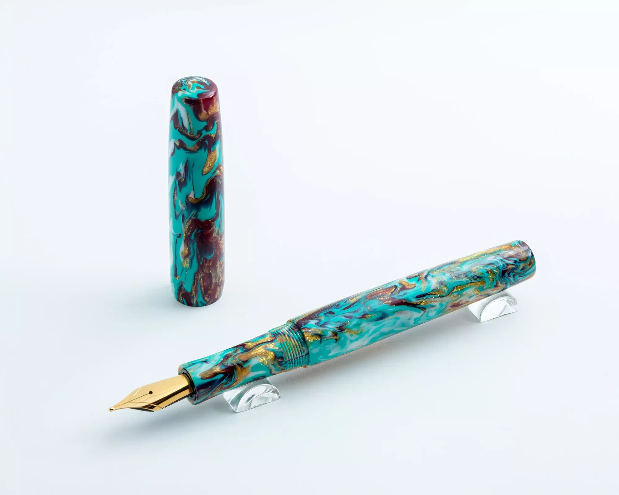 Rhys’ Pieces Custom Fountain Pen – “End of Summer Bash”