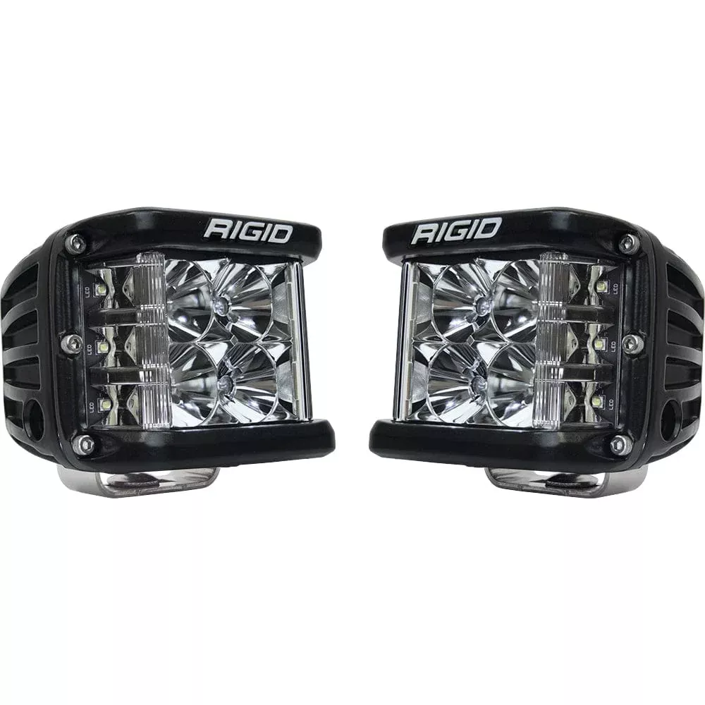 RIGID Industries D-SS Series PRO Flood LED Surface Mount – Pair – Black