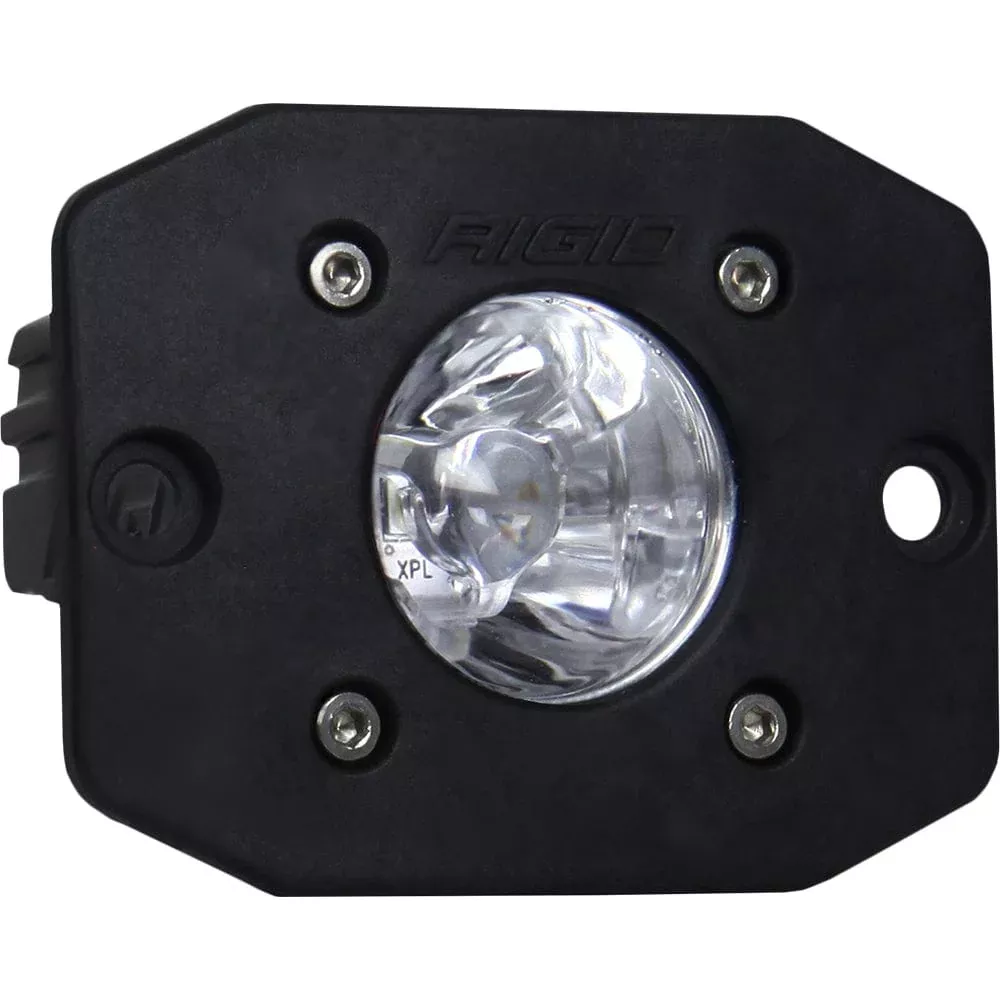 RIGID Industries Ignite Flush Mount Spot – Single – Black