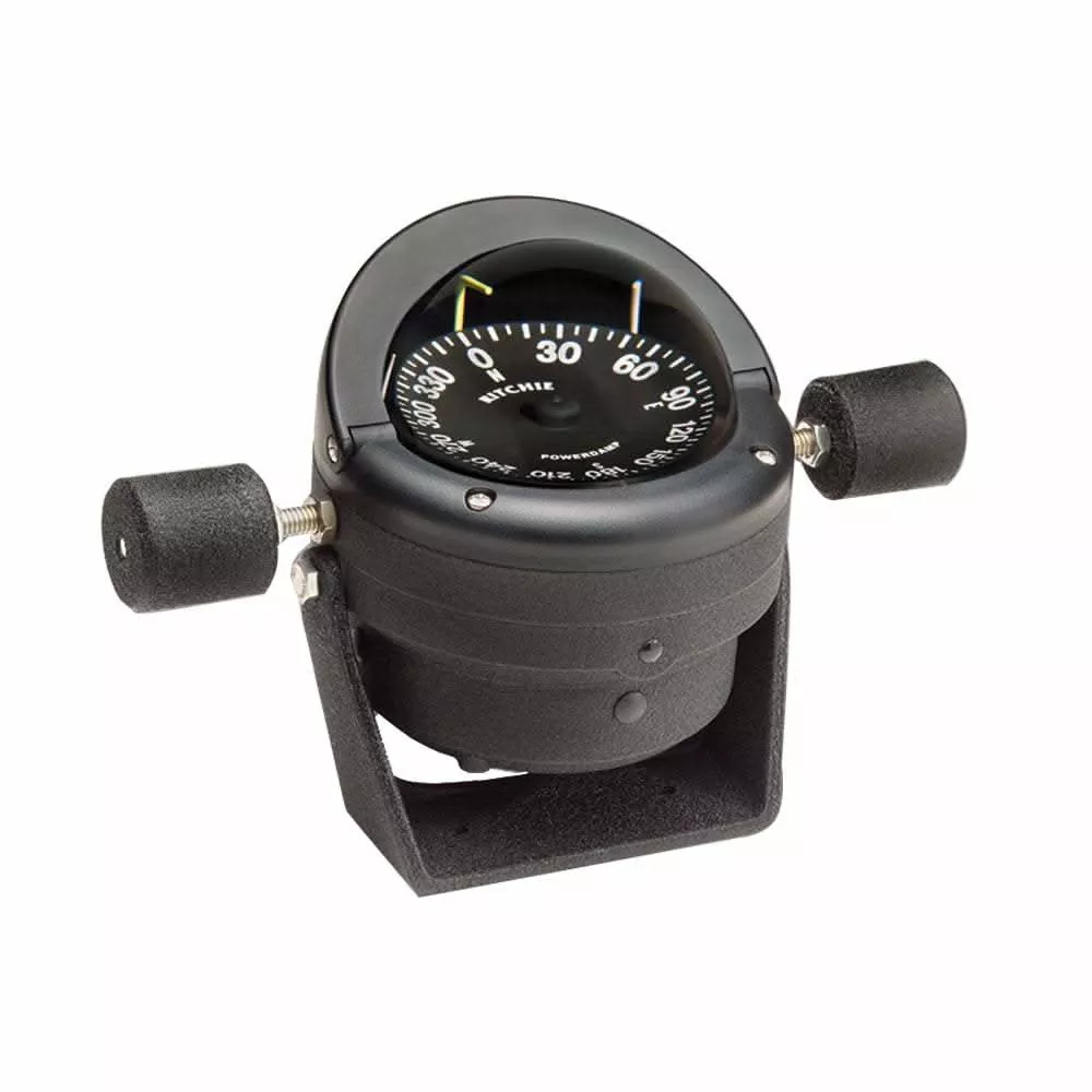 Ritchie HB-845 Helmsman Steel Boat Compass - Bracket Mount - Black - HB-845 - HB-845