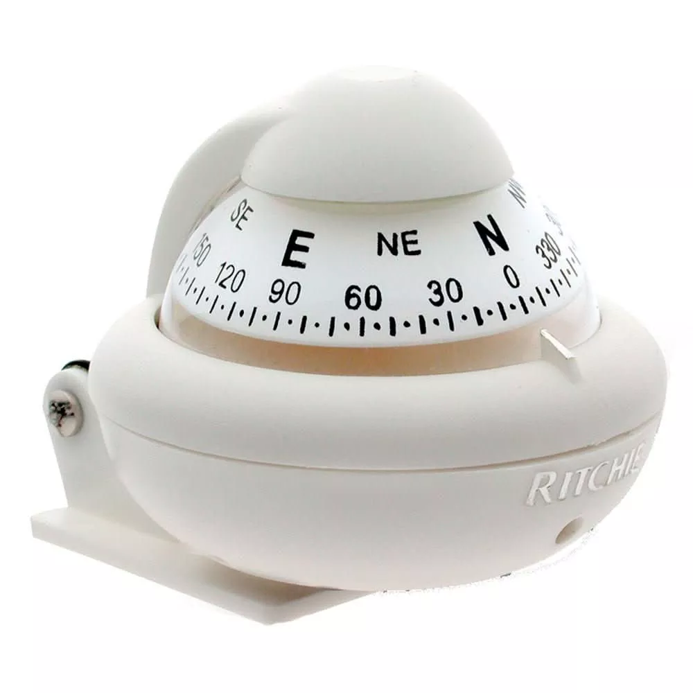 Ritchie X-10W-M RitchieSport Compass – Bracket Mount – White [X-10W-M]