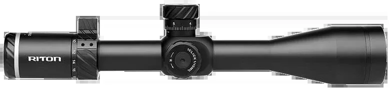 Riton Optics 3C624LFI23 3 Conquer Black 6-24x50mm 30mm Tube Illuminated MPSR Reticle