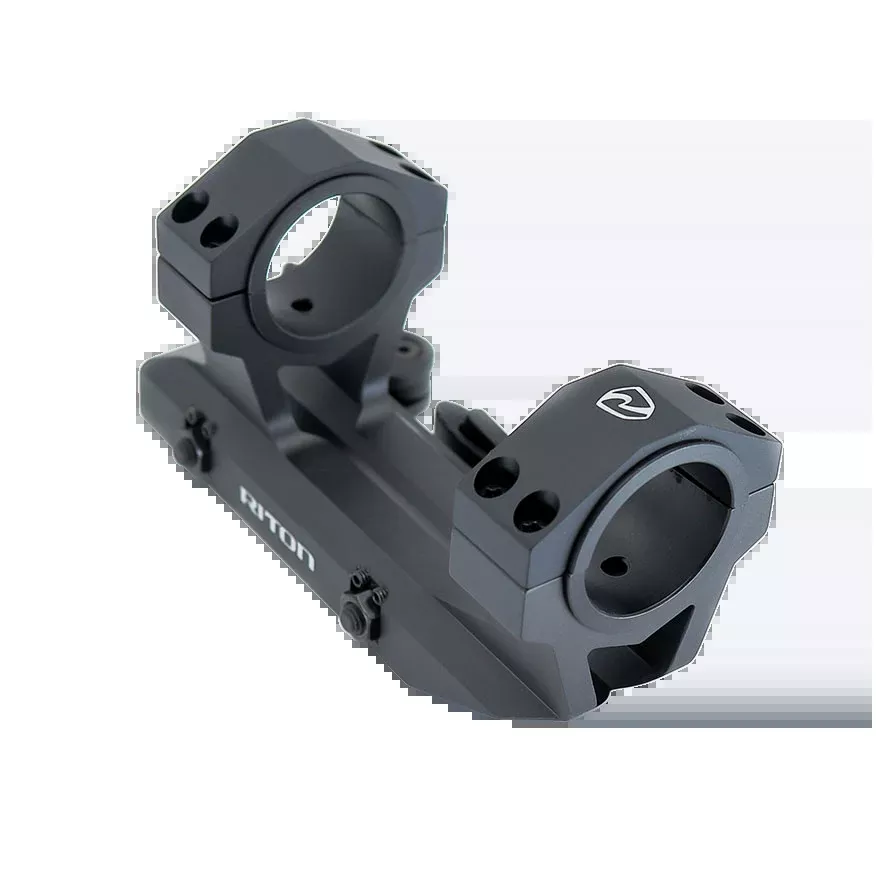 Riton Optics Precision Quick-Detach Scope Mount, 30mm Rings with 1 inch Inserts, X301QD