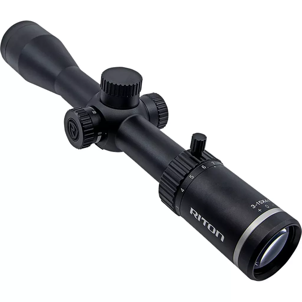 Riton X3 Primal Rifle Scope 3-15x44mm Black Pdtr Reticle