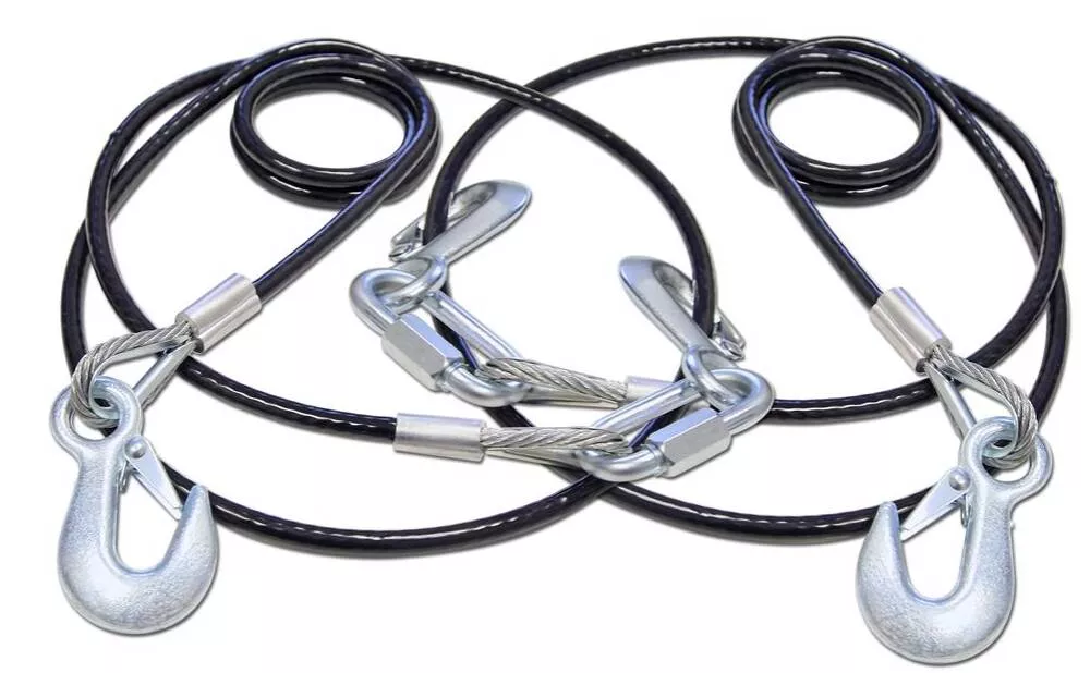 Roadmaster 80" Double Hook Hybrid Safety Cables - Pair• 674
