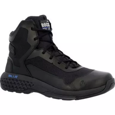 Rocky RKD0106 Code Blue 6" Public Service Work Boots, Black