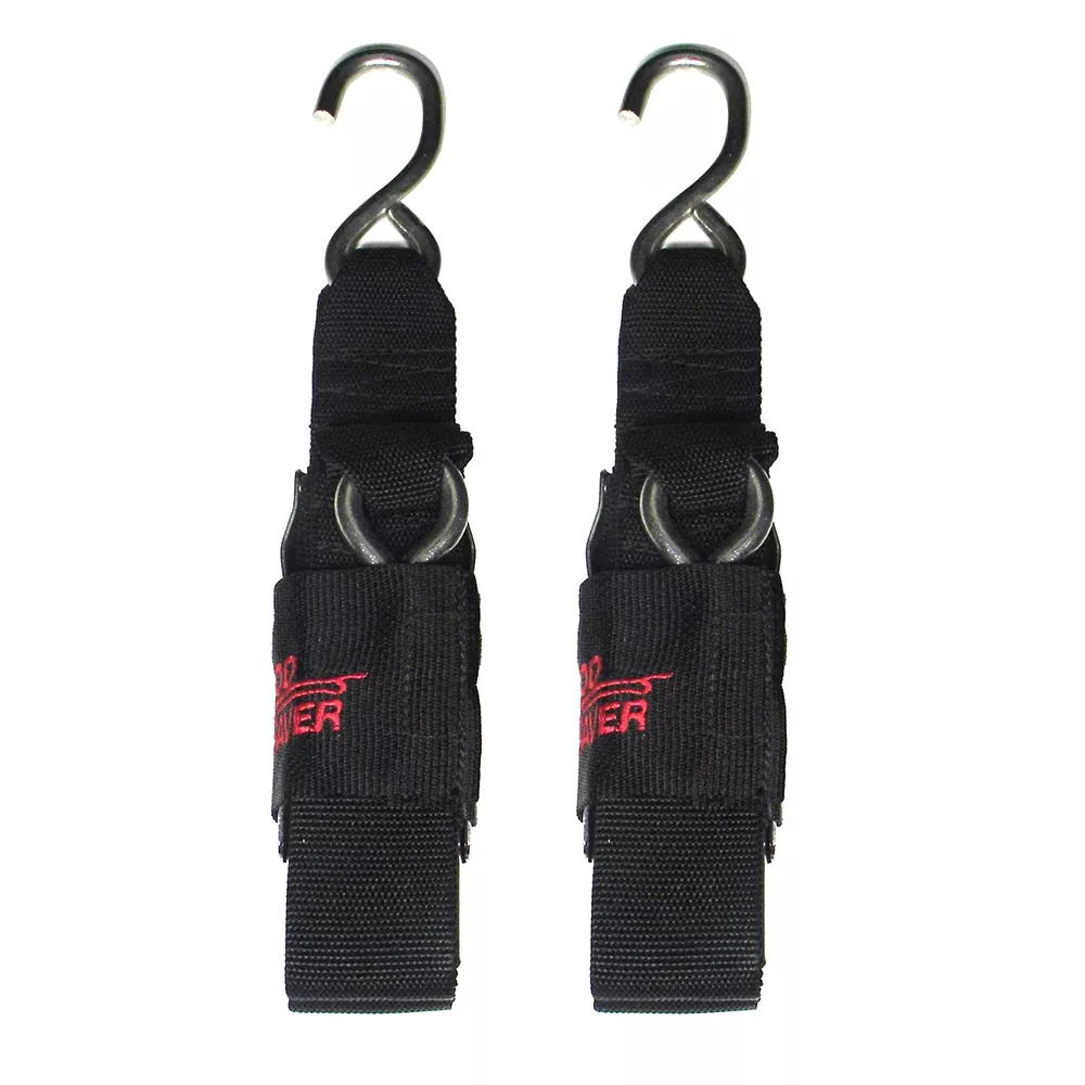 Rod Saver Deluxe Stainless Steel Transom Tie-Down – 2 x 4 – Pair