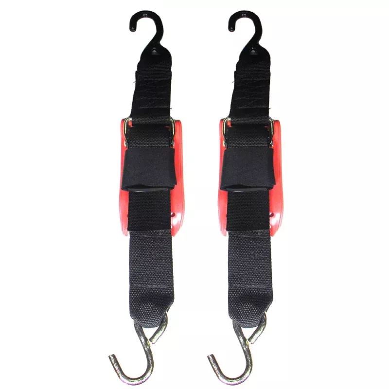 Rod Saver Quick Release Trailer Tie-Down w/Vinyl Pad – 2 x 2 – Pair