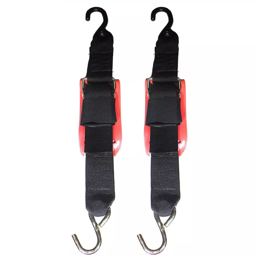 Rod Saver Quick Release Trailer Tie-Down w/Vinyl Pad – 2 x 4 – Pair