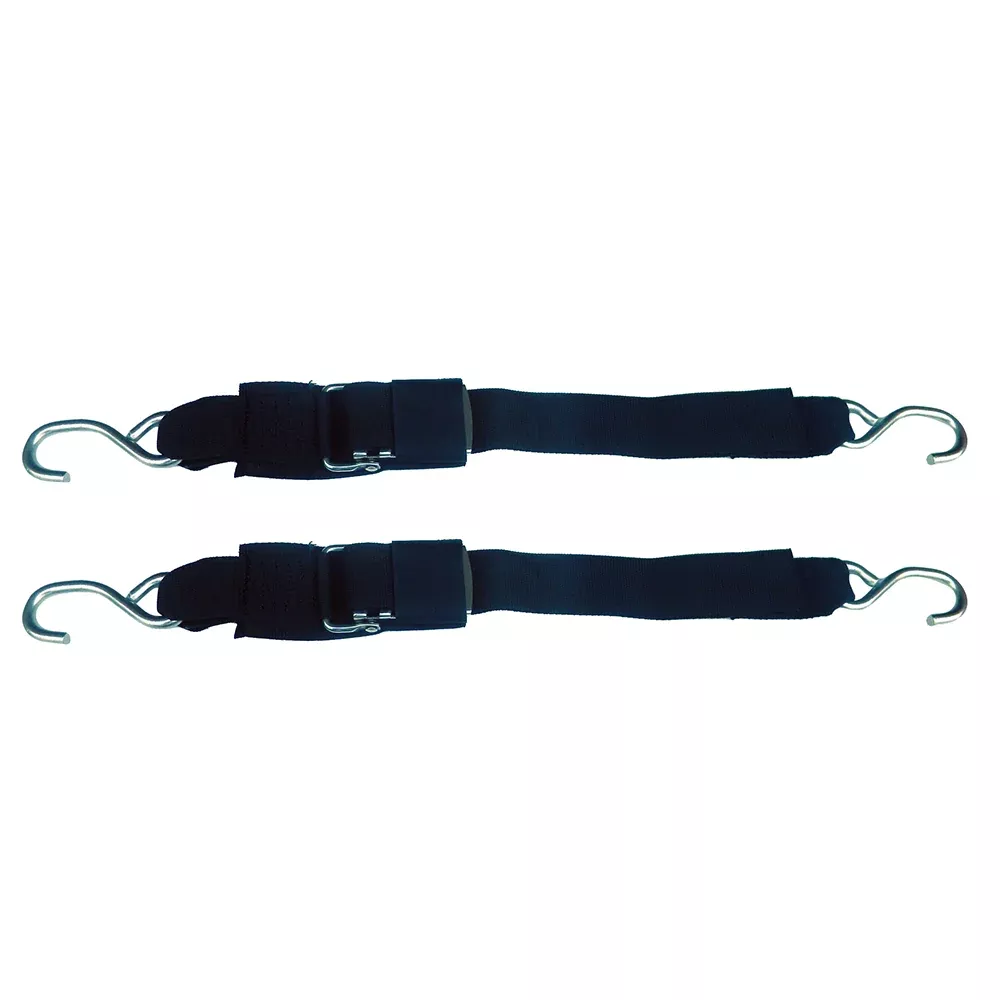 Rod Saver Stainless Steel Quick Release Transom Tie-Down – 2 x 6 – Pair