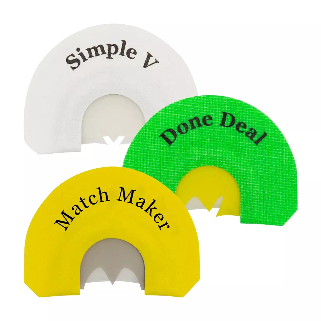 Rolling Thunder 3 PK Turkey Mouth Calls #TC333-SET
