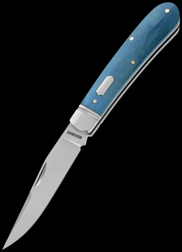 Rosecraft Buffalo River Jack Bora Bora Blue Bone Folding Knife