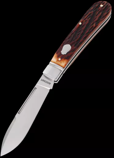 RoseCraft Nolichucky Jack Dapper Jigged Bone Folding Knife