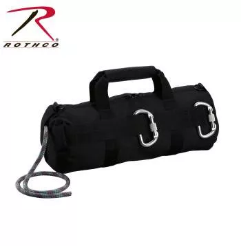Rothco Black Stealth Rappelling Bag