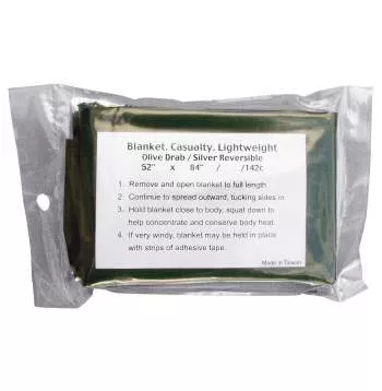 Rothco GI Lightweight Survival Blanket