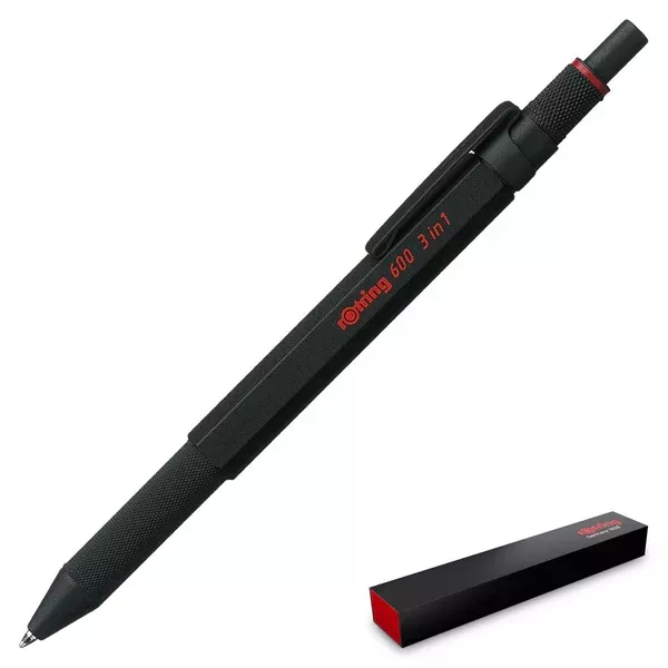 Rotring 600 3-in-1 Multicolor Pen and Pencil