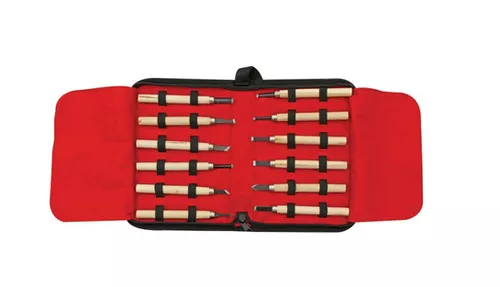 Rough Ryder 12 Piece Wood Carving Set