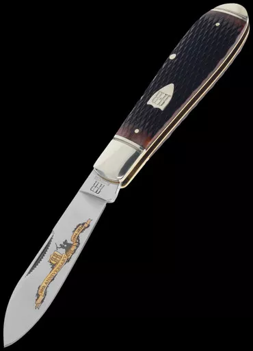 Rough Ryder 30th Anniversary Tear Drop Jack Folding Knife