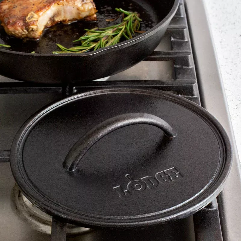 Round Seasoned Cast Iron Grill Press SKU L8RFIP