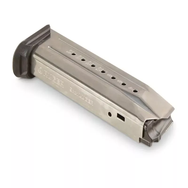 Ruger American 17 Round Mag 9mm Nickle