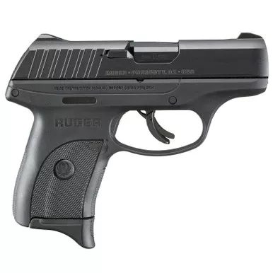Ruger EC9S Striker Fired Compact 9MM 3.1" Barrel Thumb Safety Fixed Sights 7rd Mag