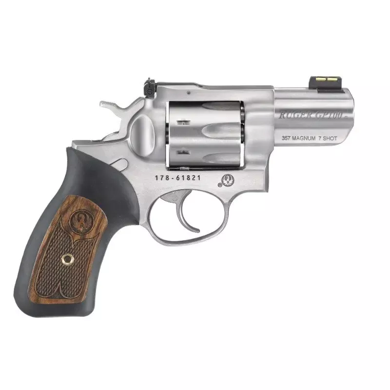 Ruger GP100 357 Mag Revolver Satin Stainless 2.5" 1774