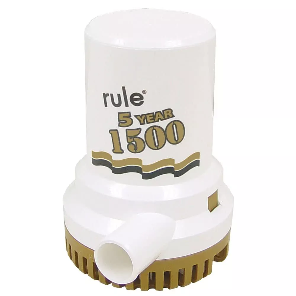 Rule 1500 G.P.H. “Gold Series” Bilge Pump [04]