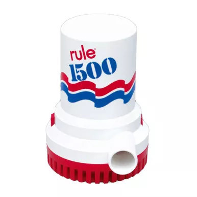 Rule 1500 GPH Non-Automatic 24V Bilge Pump